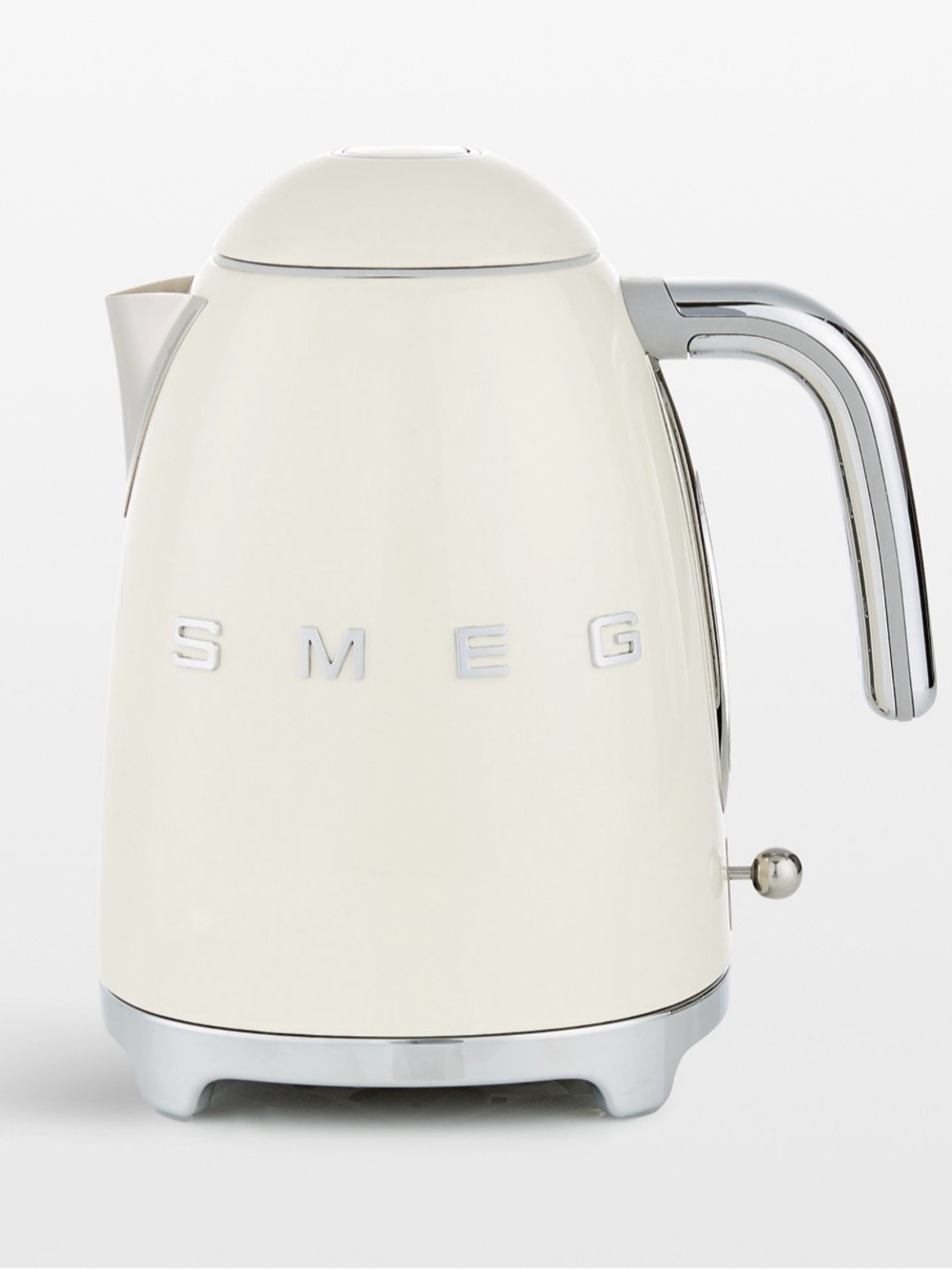 SMEG Cream Electric Kettle - Retro-Style Home Kitchen Kettle